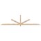 Ekena Millwork Kennewick Smooth Timber Gable Bracket, Douglas Fir, 108"W x 27"H x 1 1/2"D x 3 1/2"F, 6/12 Pitch GBW108X27X0204KEN00SDF - alternate 1